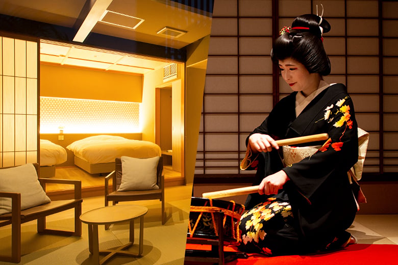 [Experiential Stay] Stay at an Inn in Kanazawa’s Higashi Chaya District and Enjoy an Elegant Evening With Geisha