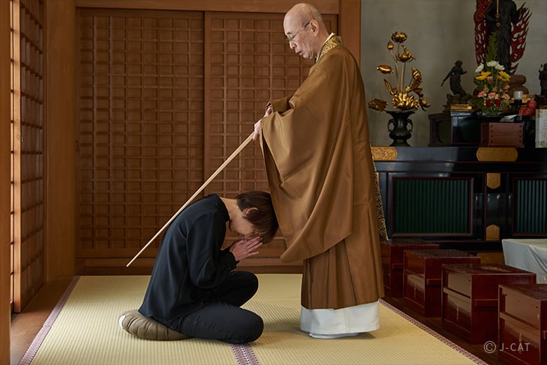Zazen Meditation and Goma Fire Ritual Center the Inner Self at the