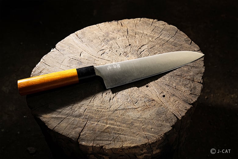 Paper knife by a Japanese blacksmith カッター台