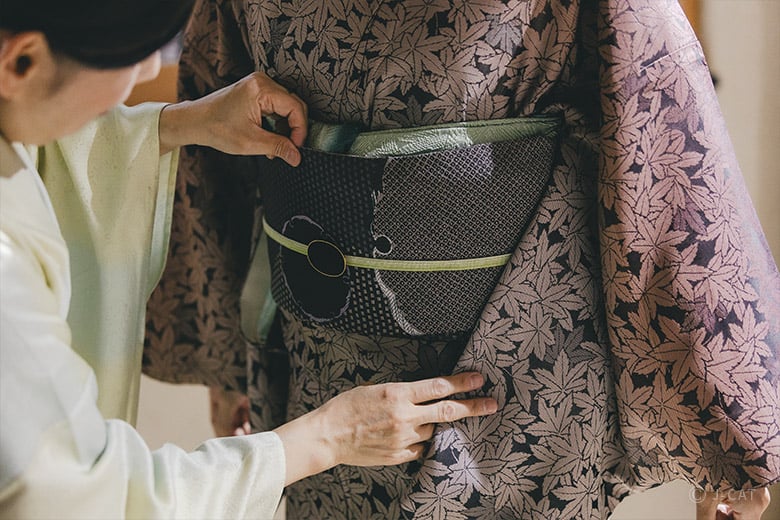 Wear a High-Quality Kimono from a Historic Weaver and Stroll
