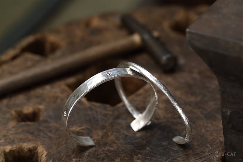 アクセサリー Gurank Silver Spoon Bangle \" YAMAME\" Gurank 